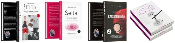 Libros Seitai KAtsugen sobre Katsumi Mamine de Laura lópez Coto